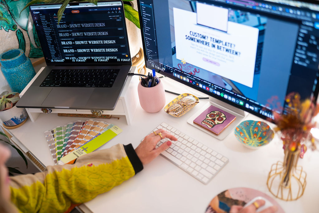 Service-based business website designed to support marketing and conversions